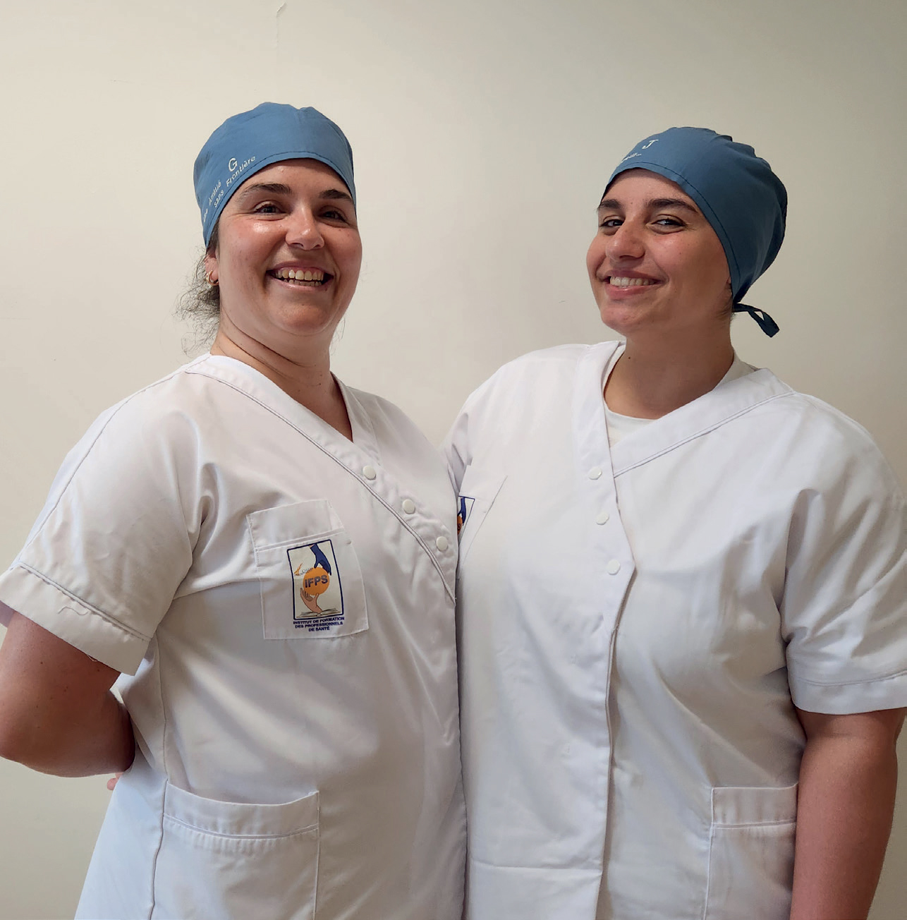 Julie Silva Valverde et Géraldine Da Cruz, étudiantes en soins infirmiers partent au Cambodge