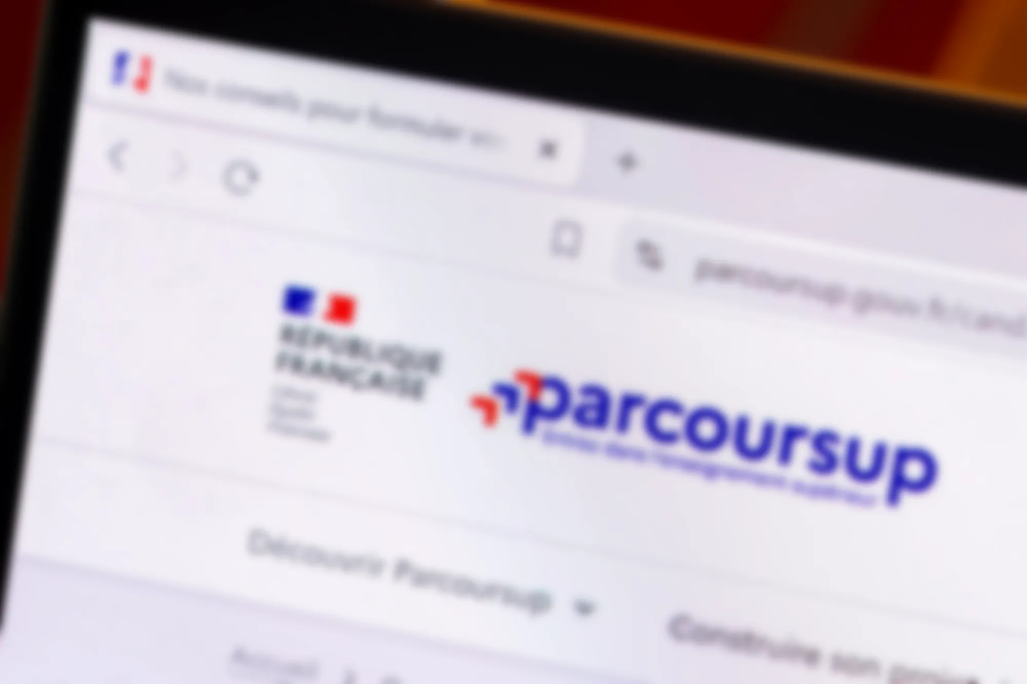 &eacute;cran parcours sup pour l'IFPS Montargis