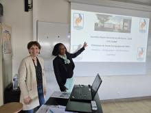 L'&eacute;quipe de direction pr&eacute;sente les formations